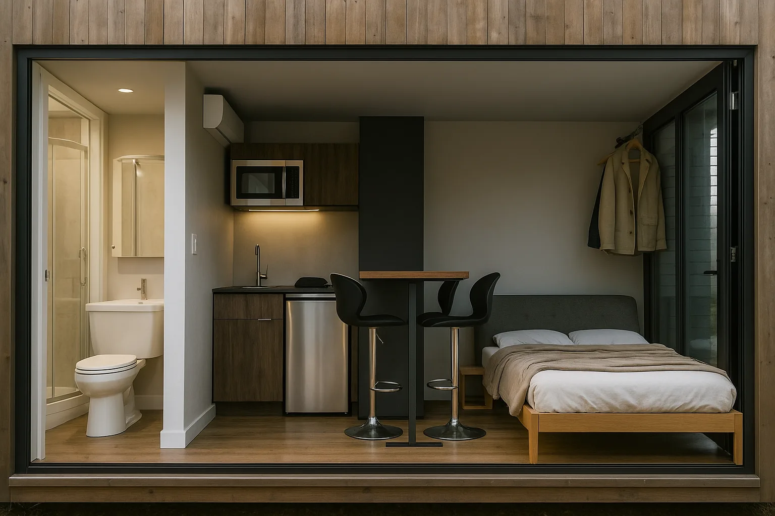 Studio habitable équipé
